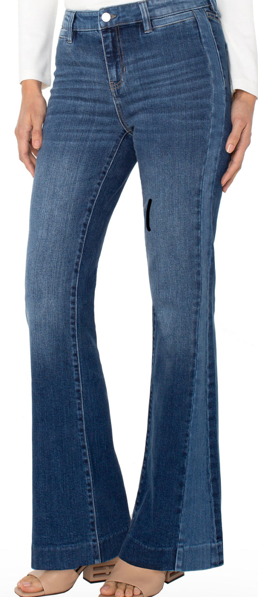 Hannah Flare With Blocking Details-Canyon Road