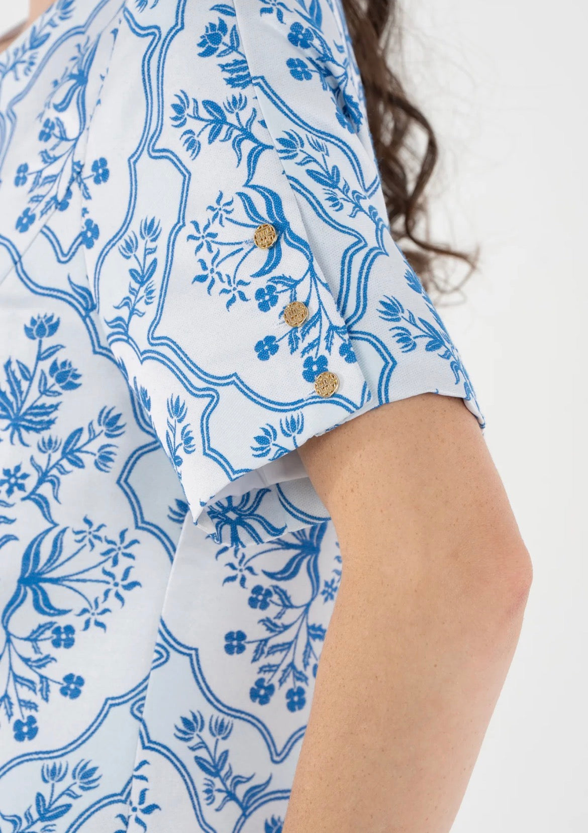 Royale Shift Dress- Royal Tapestry