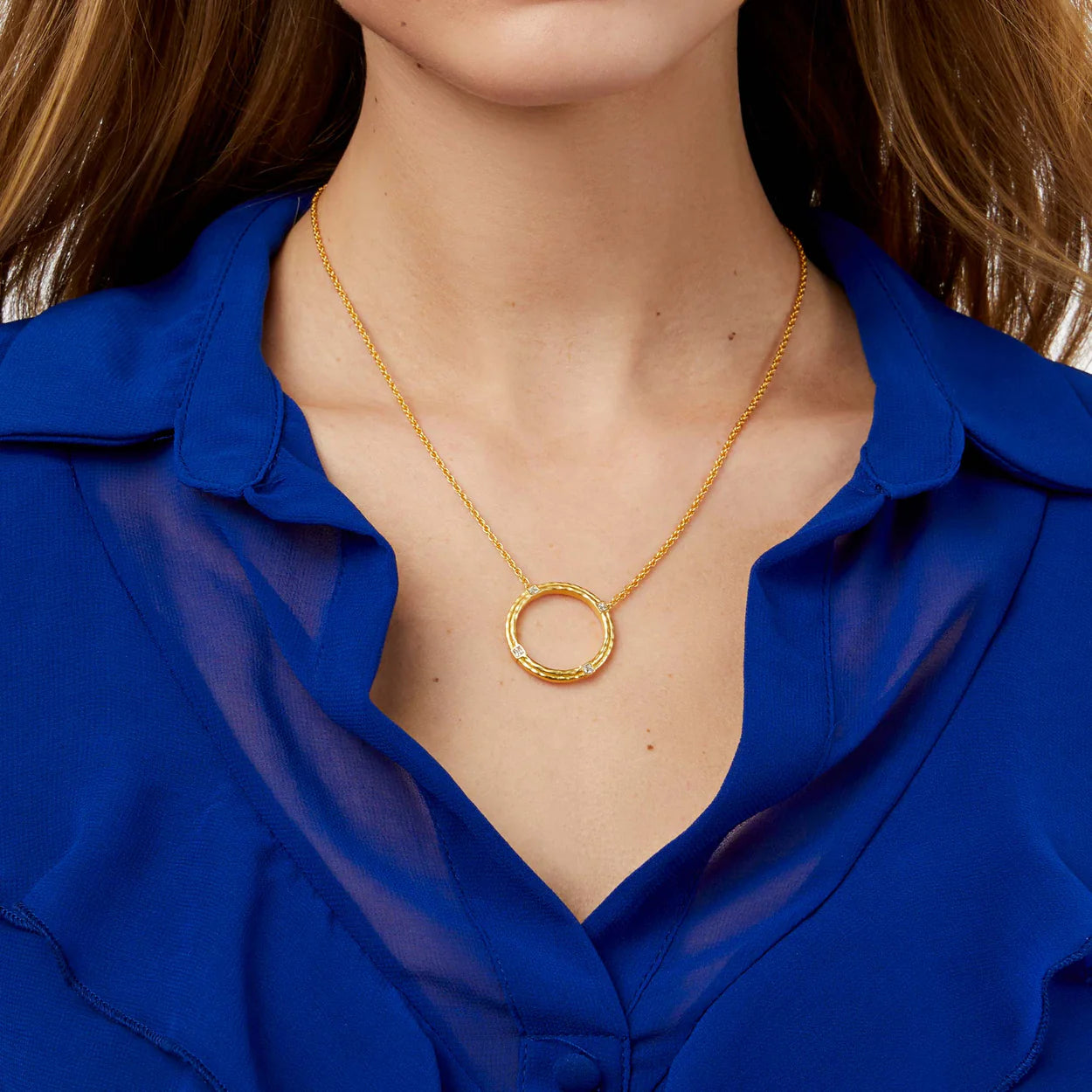 Astor Delicate Necklace-Silver Cubic Zirconia