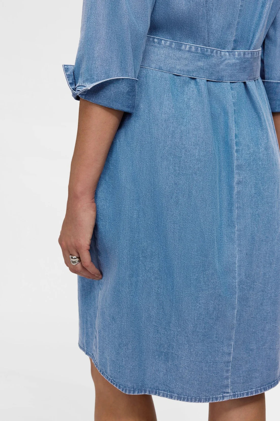 Agnes Denim 3/4 Sleeve Dress