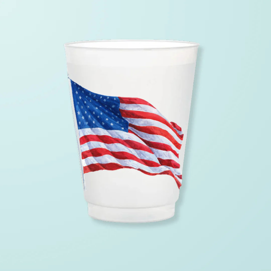 Frosted Cups0-Set of 6