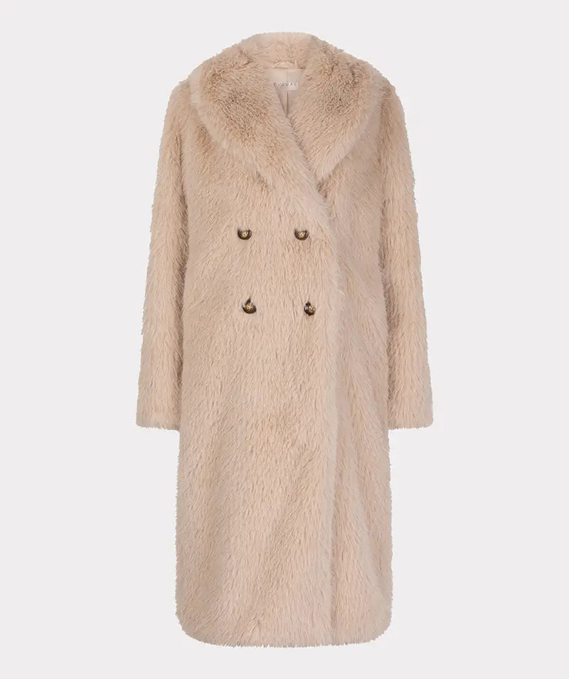 Faux Fur Long Coat