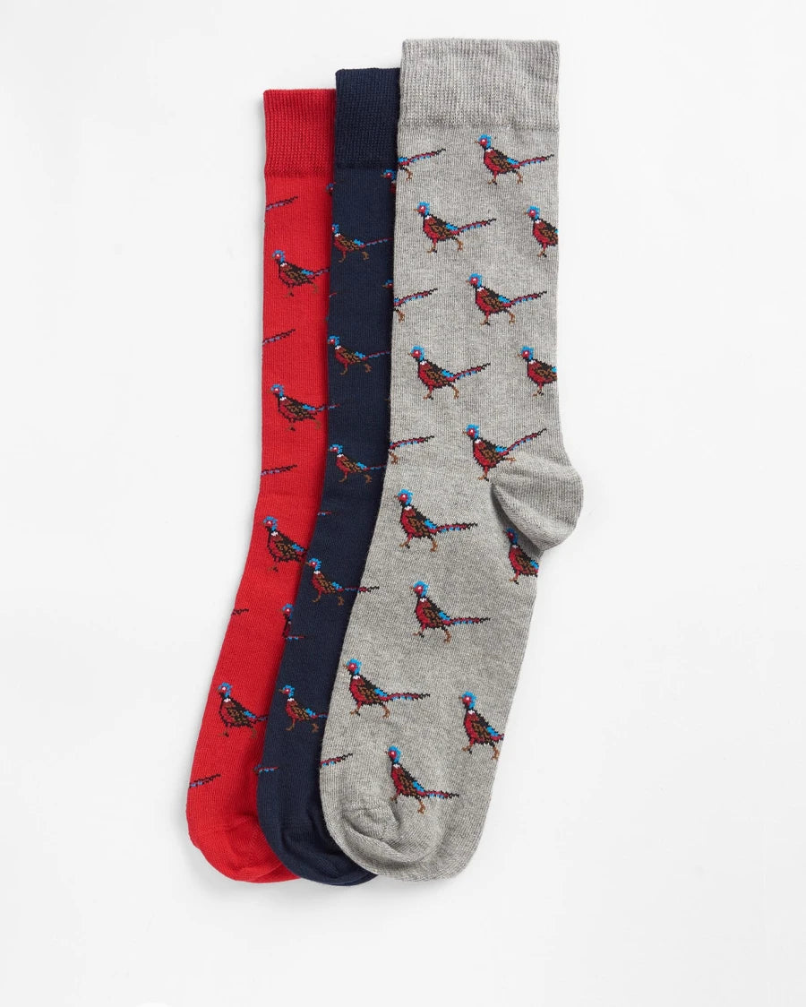 Barbour Pheasant Socks Set