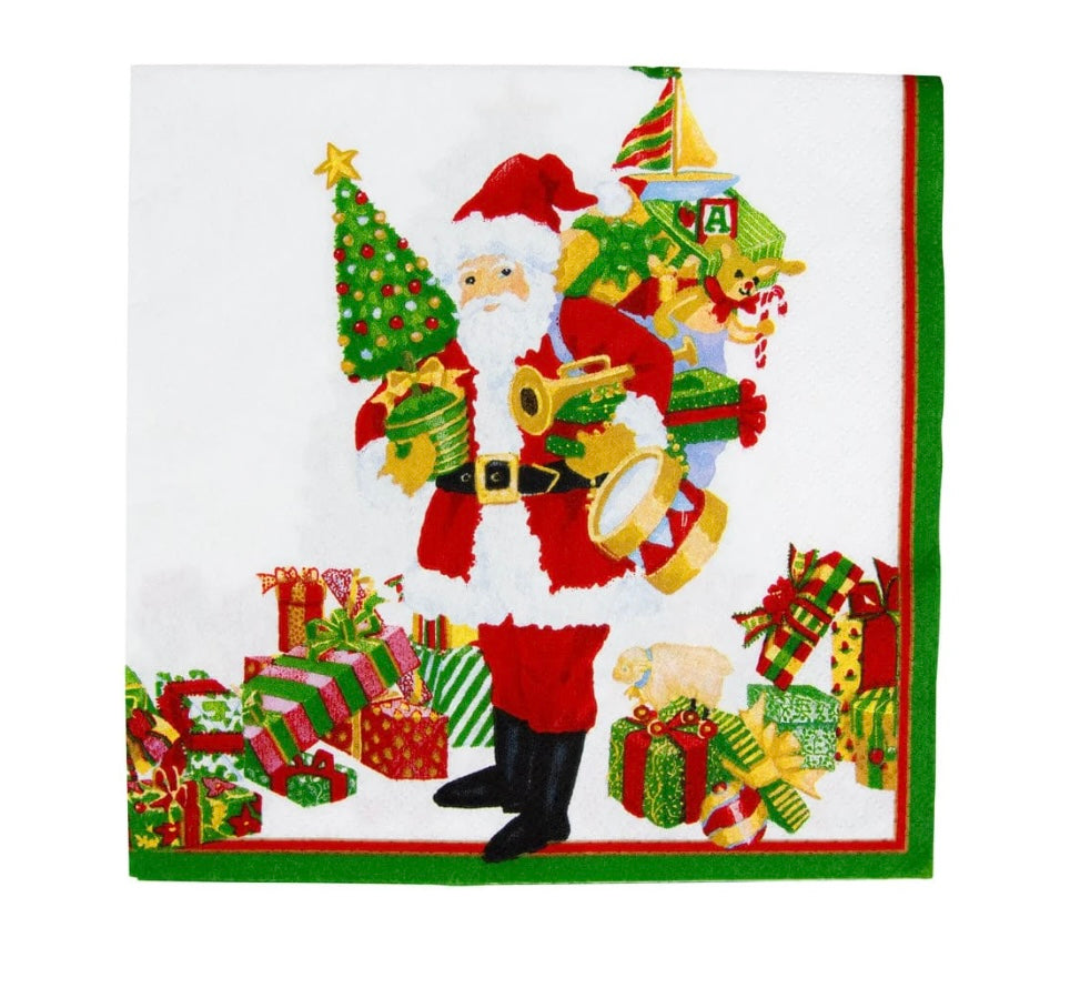 Mr. Claus Paper Luncheon Napkins-Set of 20