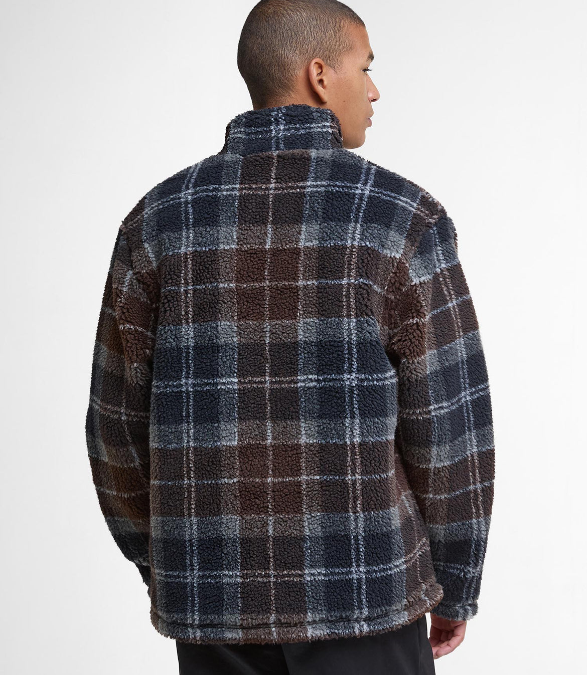 Barbour Tartan Fleece Zip Through