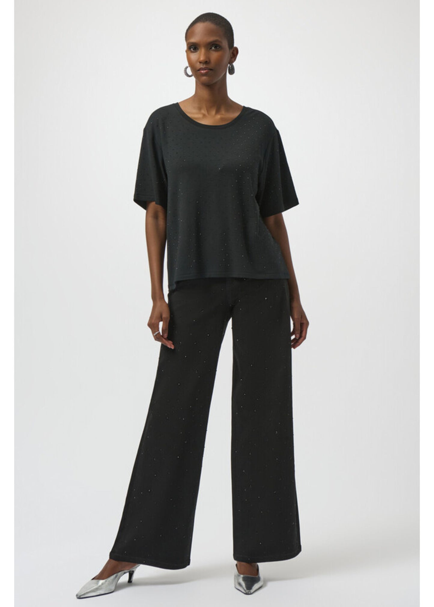 Jewel Embellished Casual Top