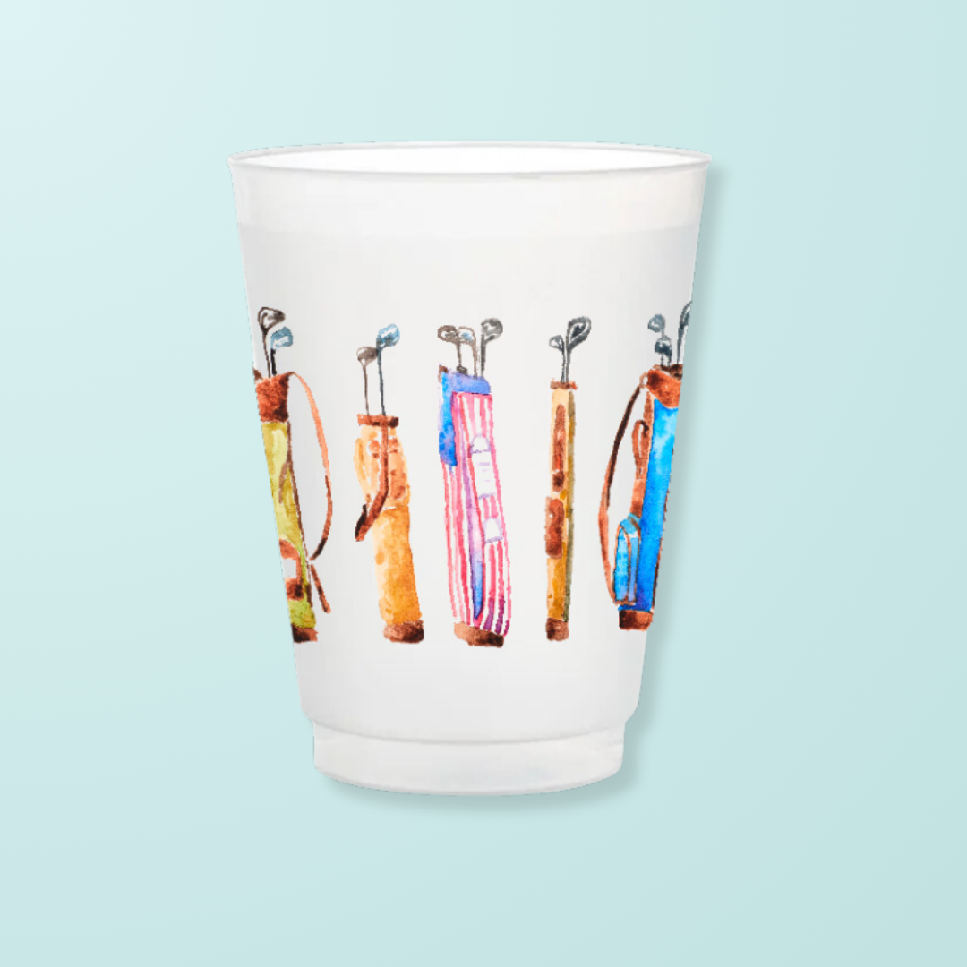 Frosted Cups0-Set of 6