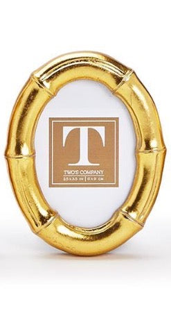 Gold Bamboo Picture Frame