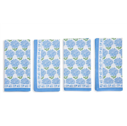 Hydrangea Cloth Napkins (Set of 4)