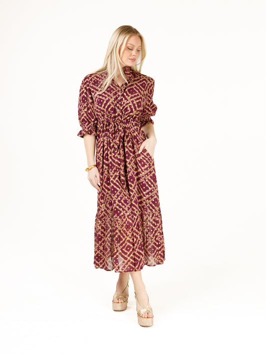 Catherine Yuletide Reserve Lurex
