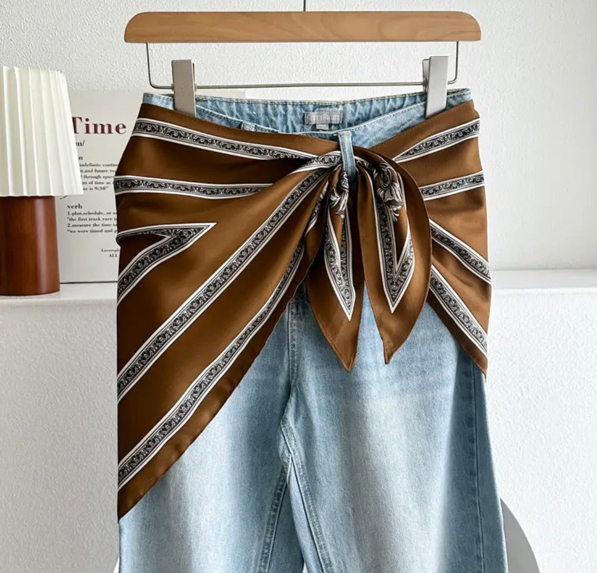 Triangle Silk Scarf