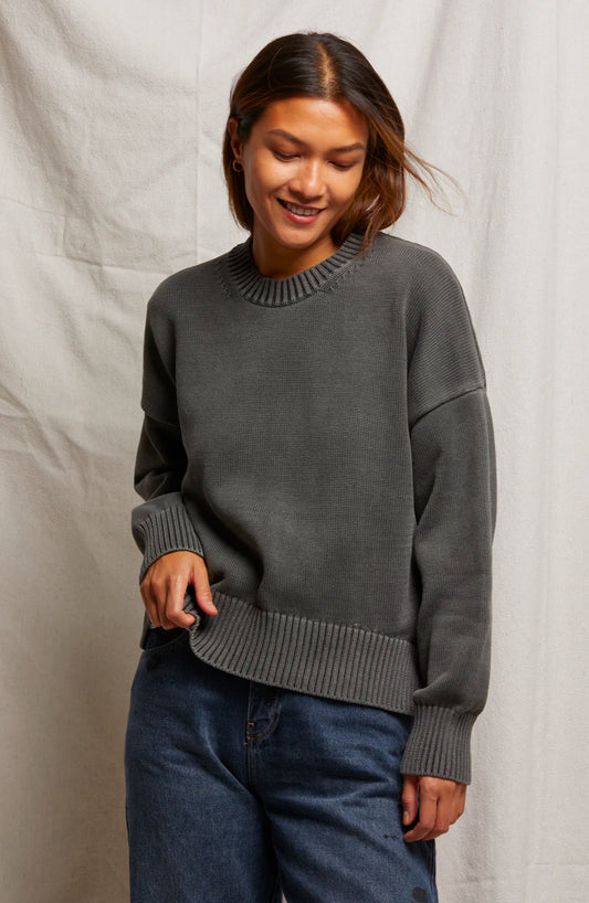 Janet Cotton Crewneck Sweater