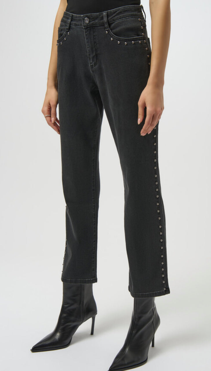 Stud Pant-Black