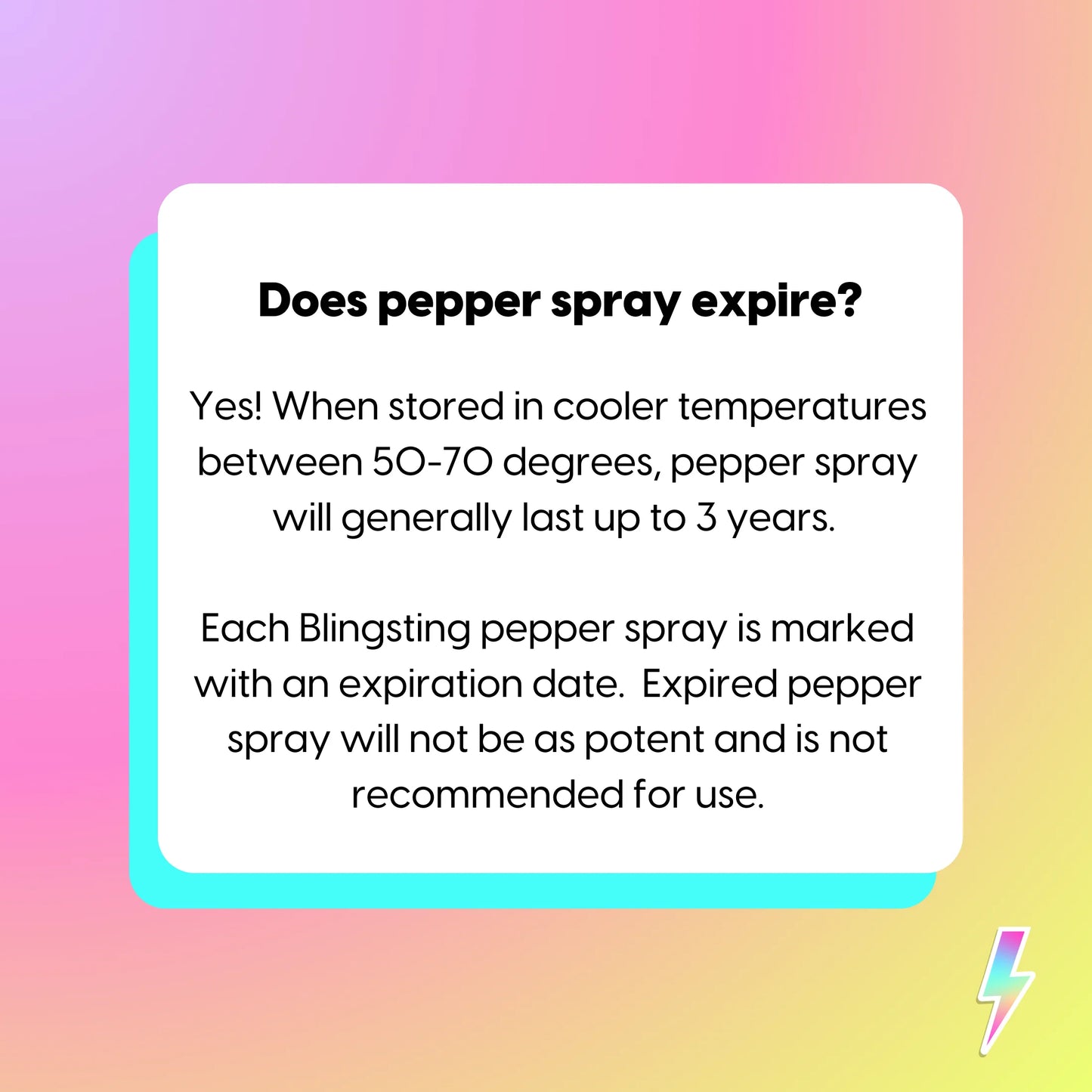 Pepper Spray