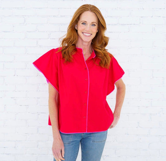 Cassie Top - Red