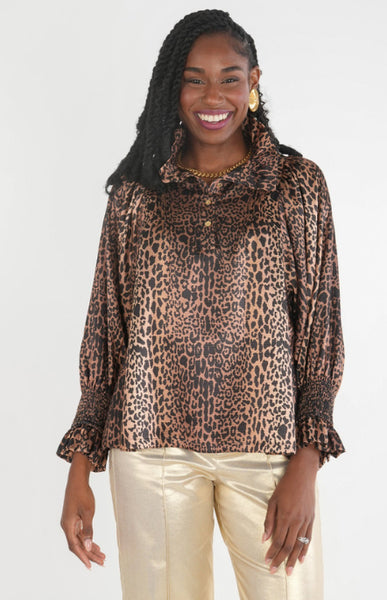 Emily McCarthy Charlotte Top-Lady Leopard – Darling's Fine Things