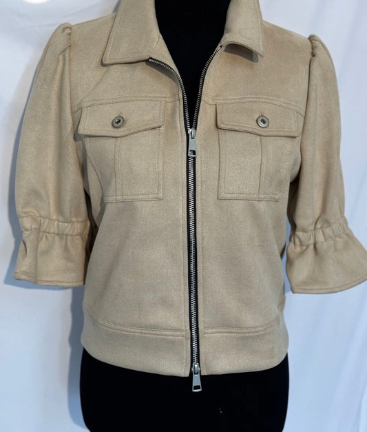 Zip Up Jacket - Tobacco