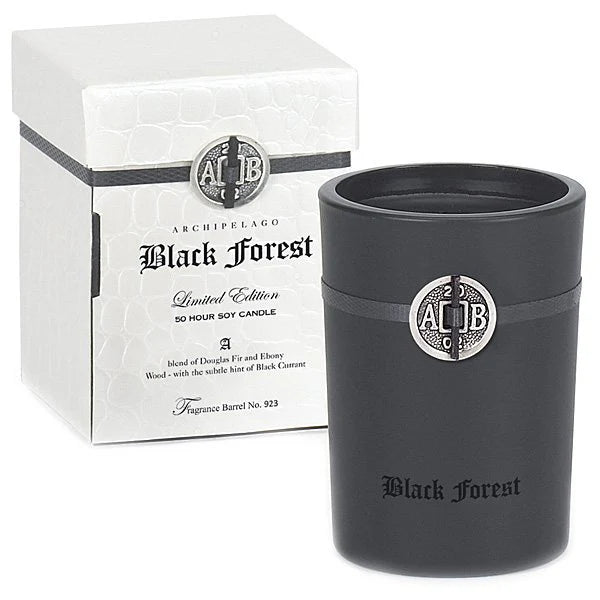 Black Forest Boxed Candle