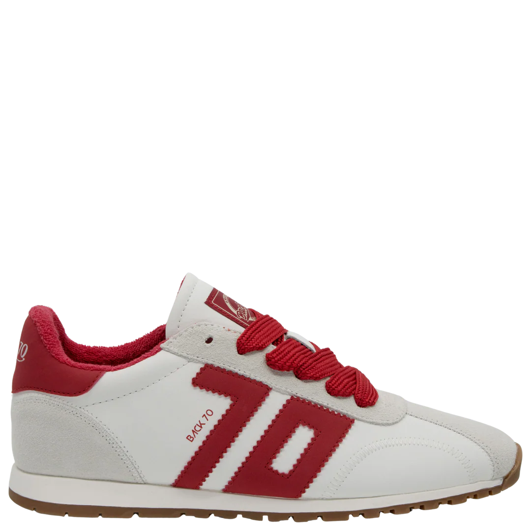 Asian Sneaker-Red/White
