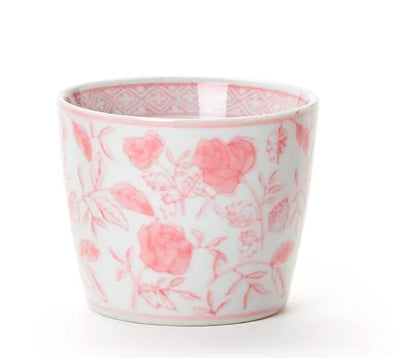Pink Chinoiserie Cachepot