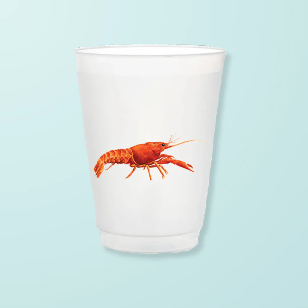 Frosted Cups0-Set of 6