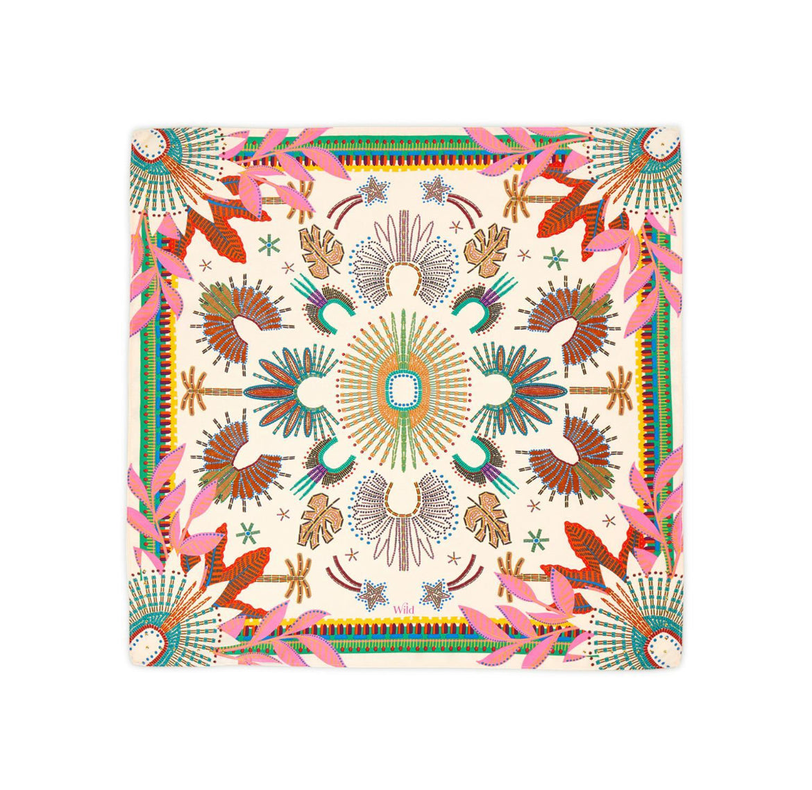 WAKIZA BEIGE MINI SCARF