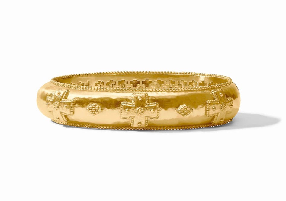 Canterbury Hinge Bangle - Gold