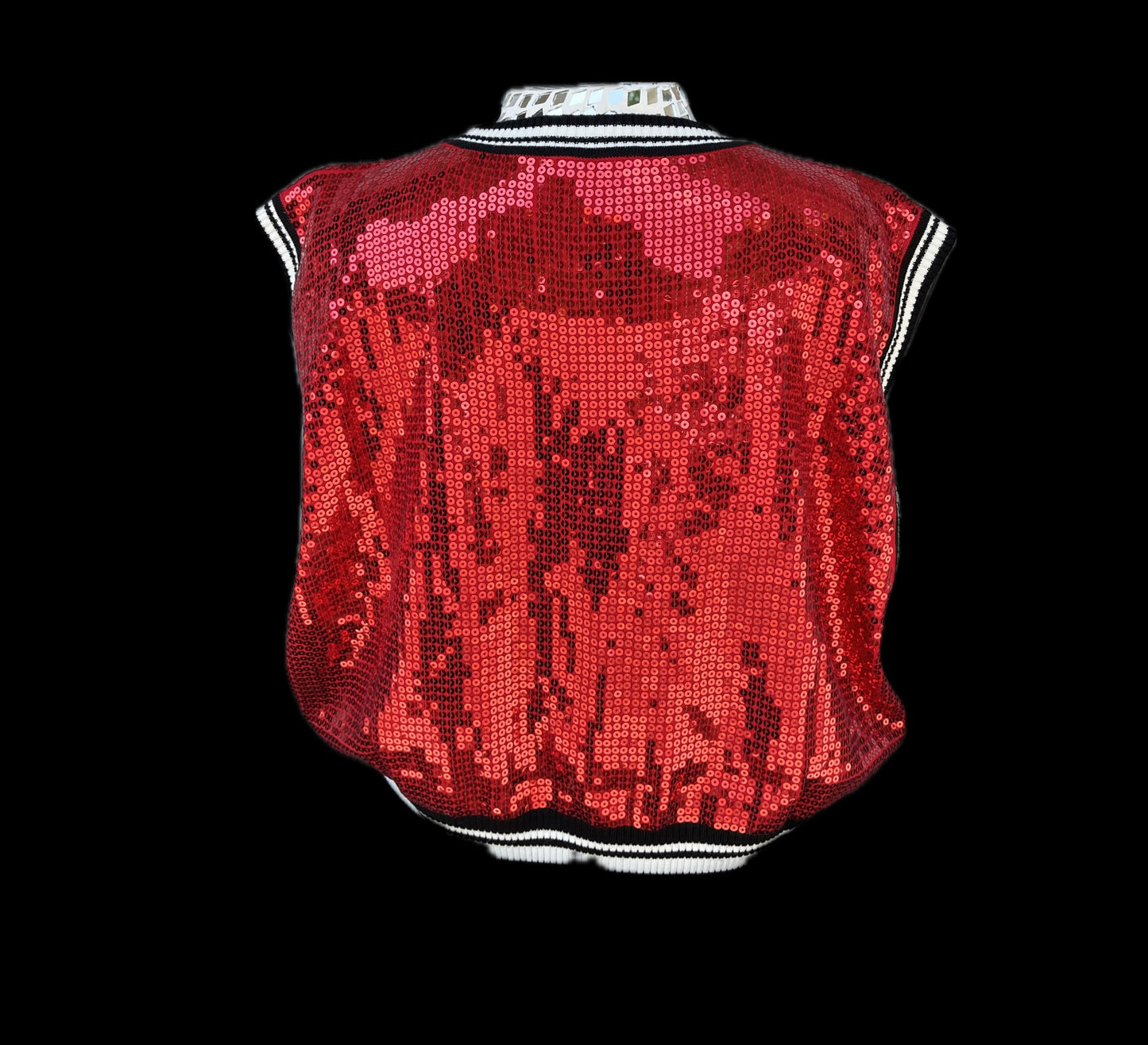 Arkansas Razorback Full Sequin Vest