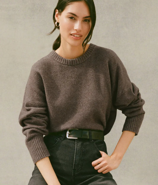 Cirrus Cozy Sweater - Burnt Ash Heather