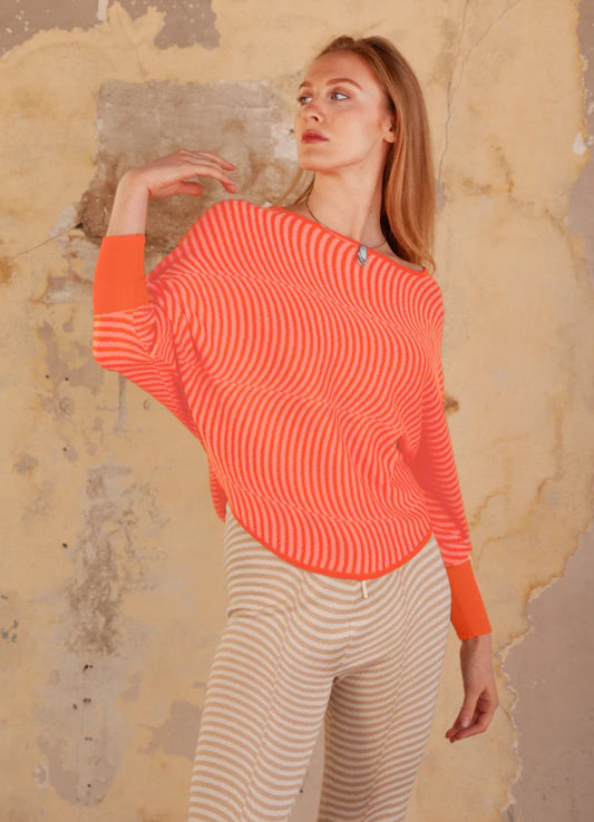 Karisma Ryu ‘Miranda’ Top-Orange Rose