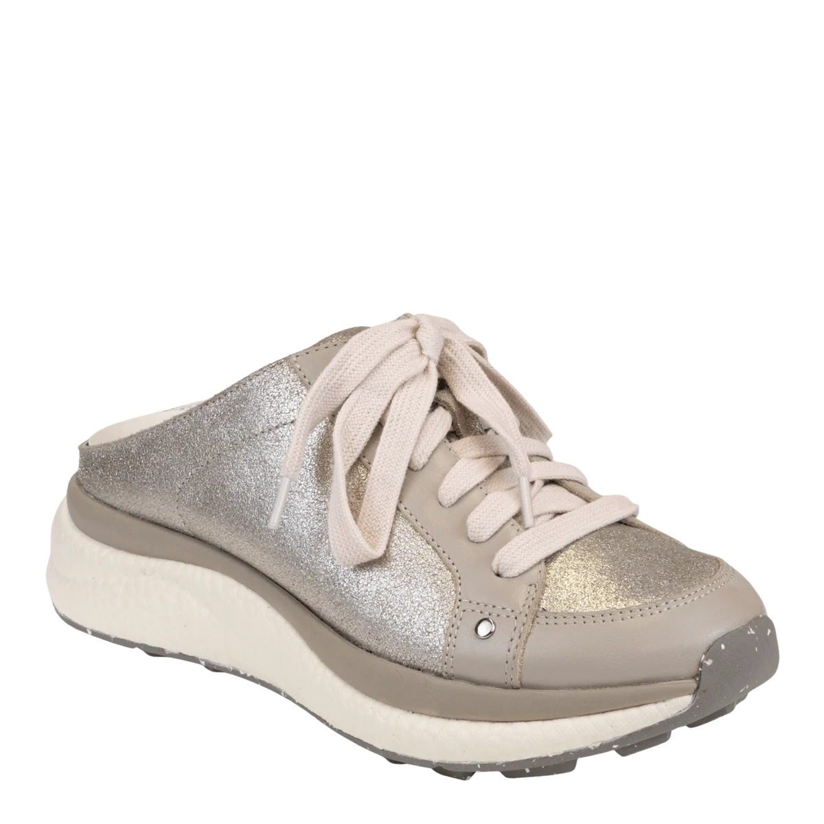 Swift Step Sneaker-Grey/Silver