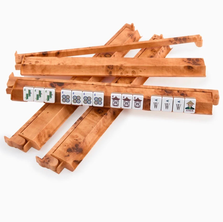 Mahjong Tile Rack & Pusher Set