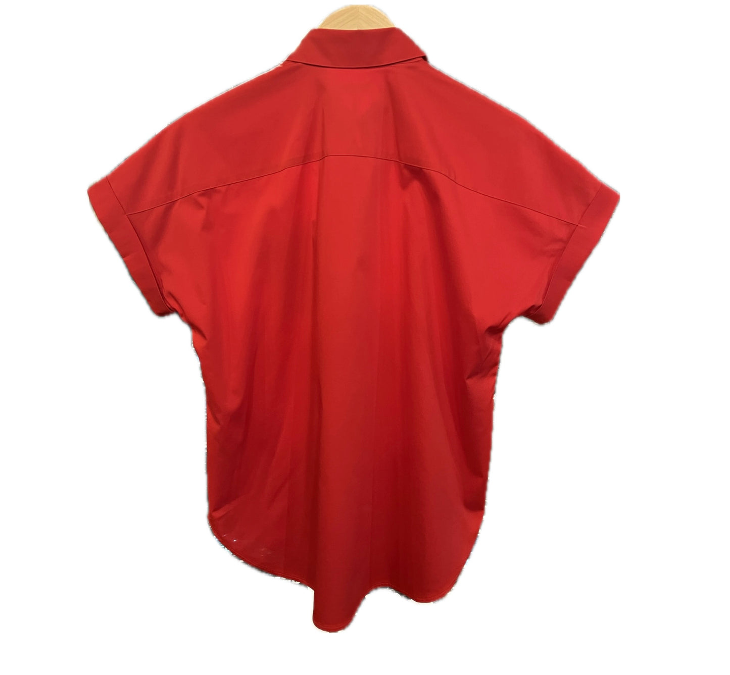 Abigail No-Iron Top-Red