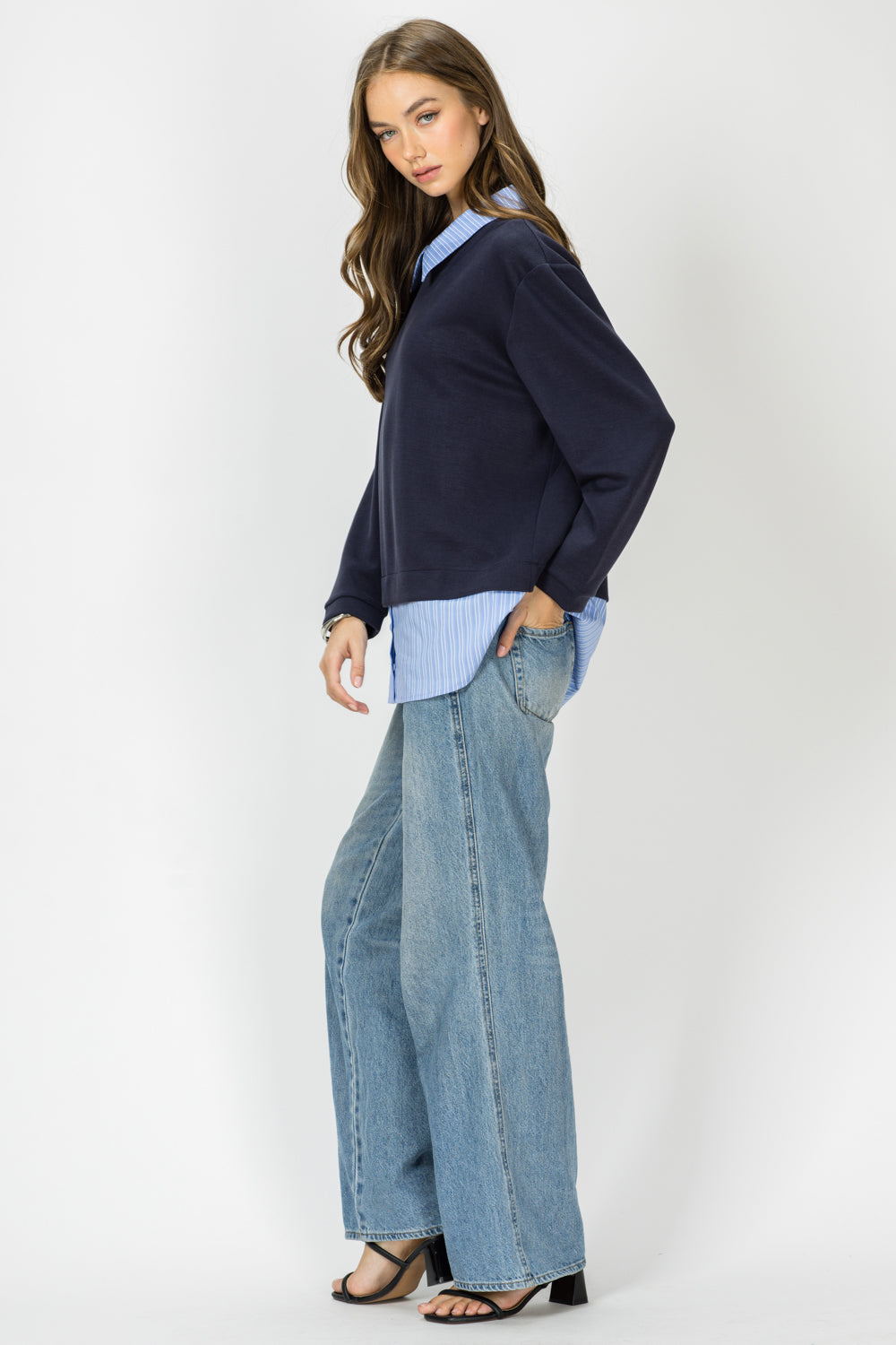 Harrison Top Navy
