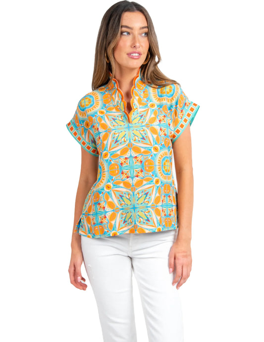 Orchid Top - Poolside