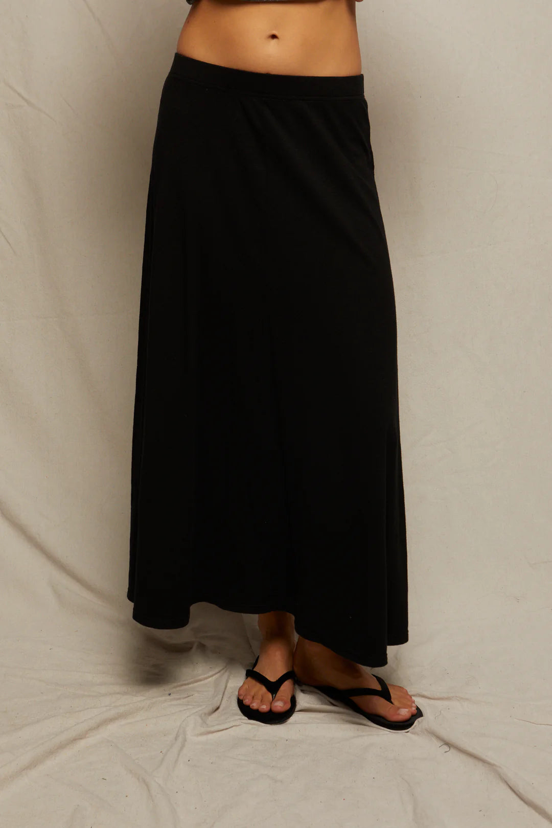Liza Slub Jersey Circular Skirt
