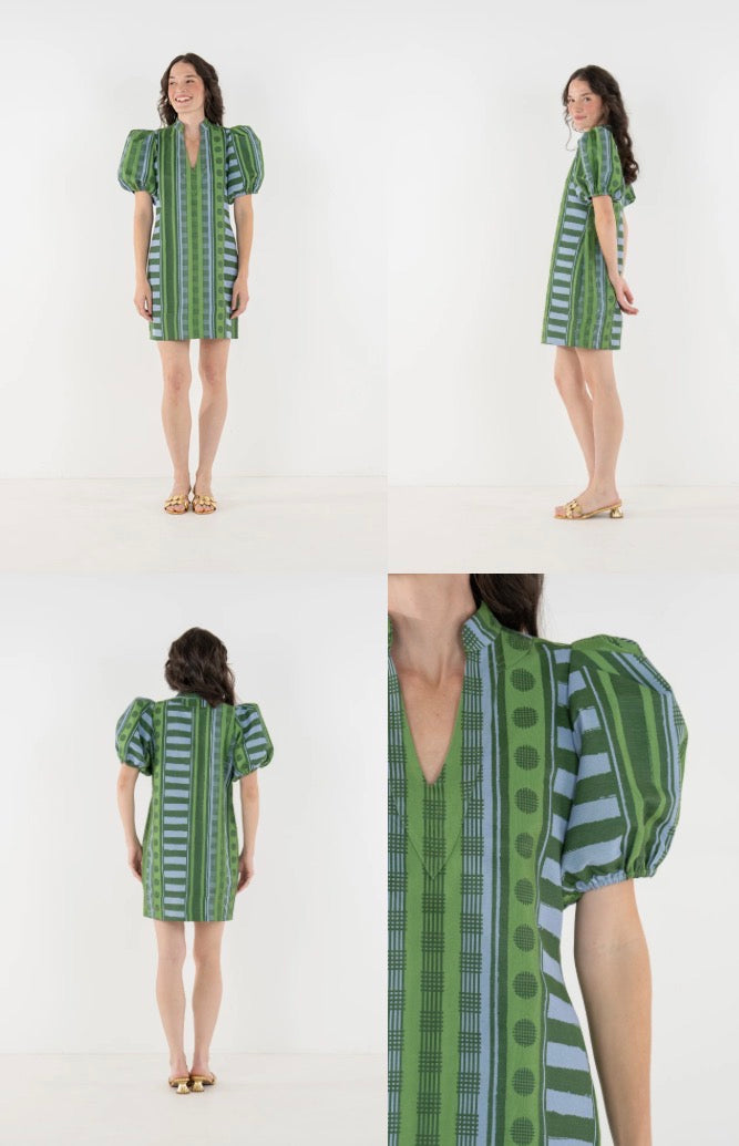 Hampton Mini Dress-Forest Jubilee