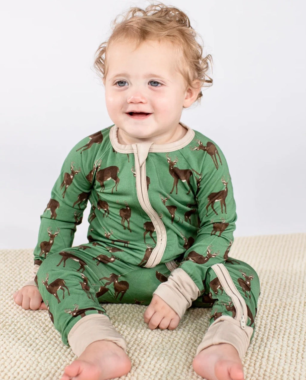 Zip Pjs - Deer