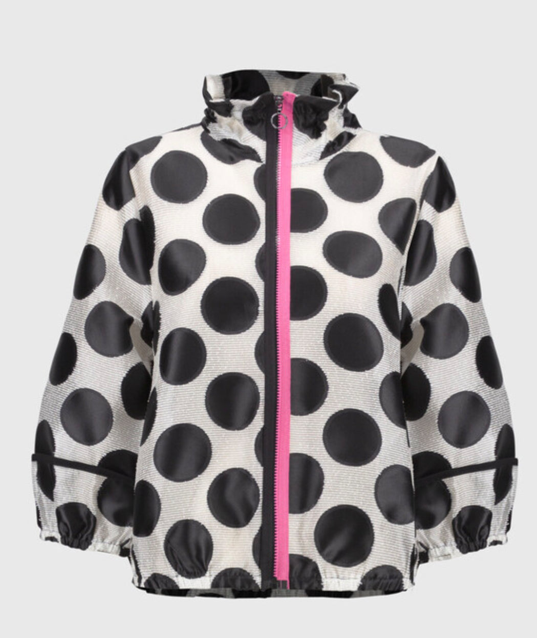 Polka Dot Relaxed Fit Jacket