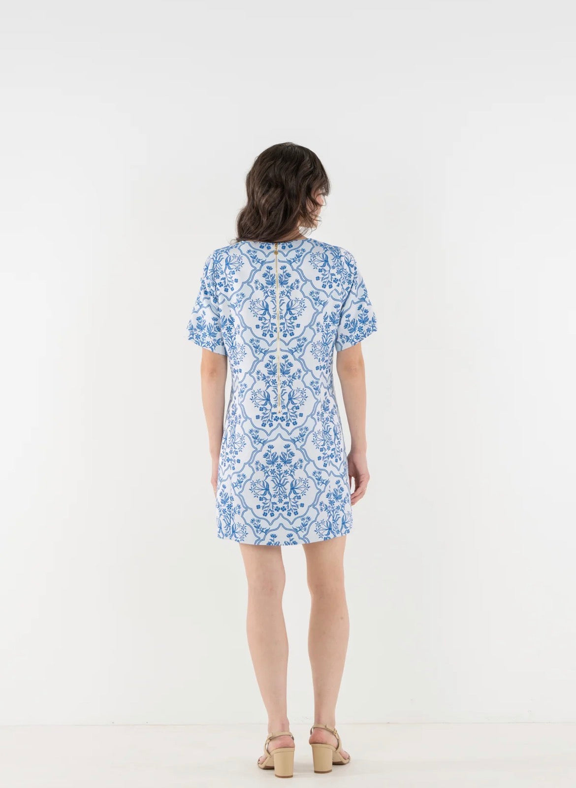 Royale Shift Dress- Royal Tapestry