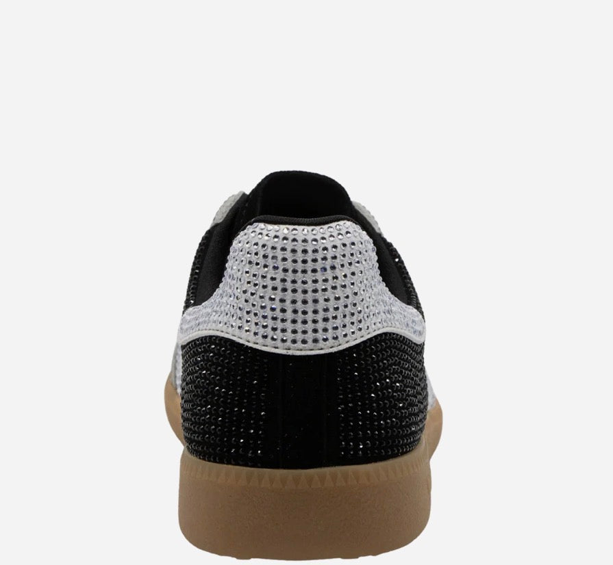 Stars Black and White Sneakers