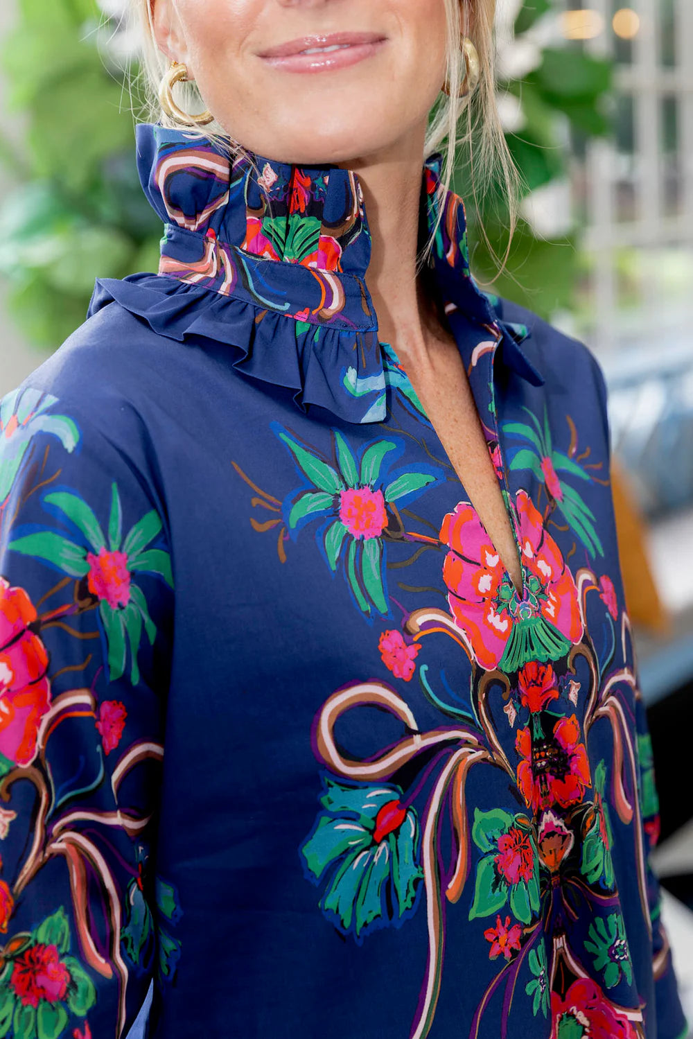 Bouvier Short Dress-Aramenta Blue