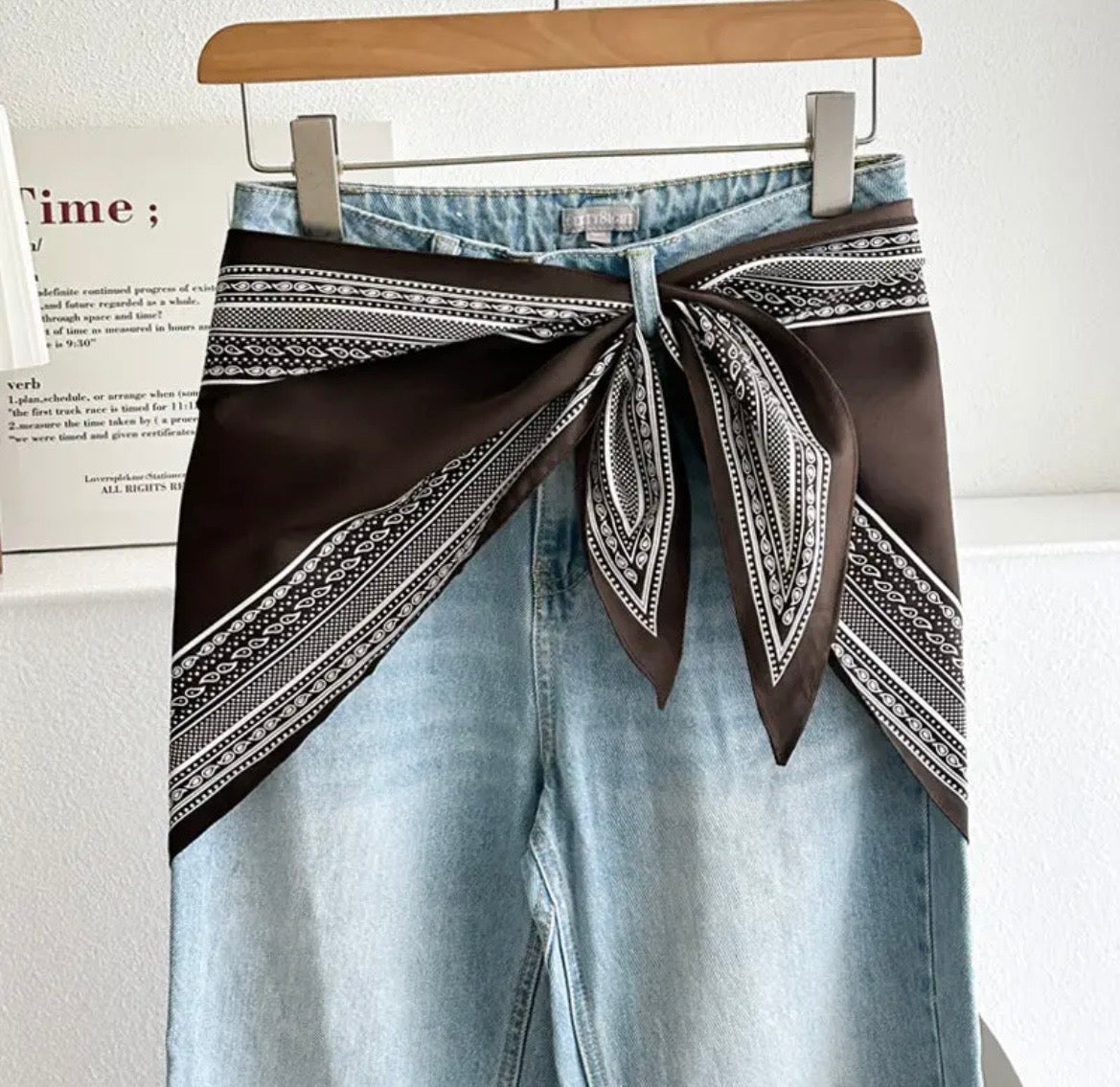 Triangle Silk Scarf