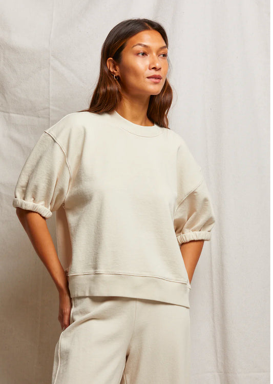 Rebecca Roll Sleeve Sweatshirt