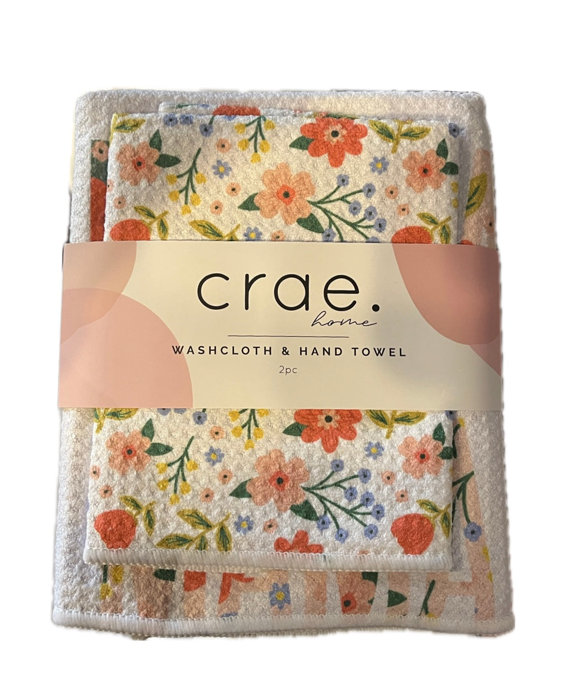 Washcloth & Hand Towel Set