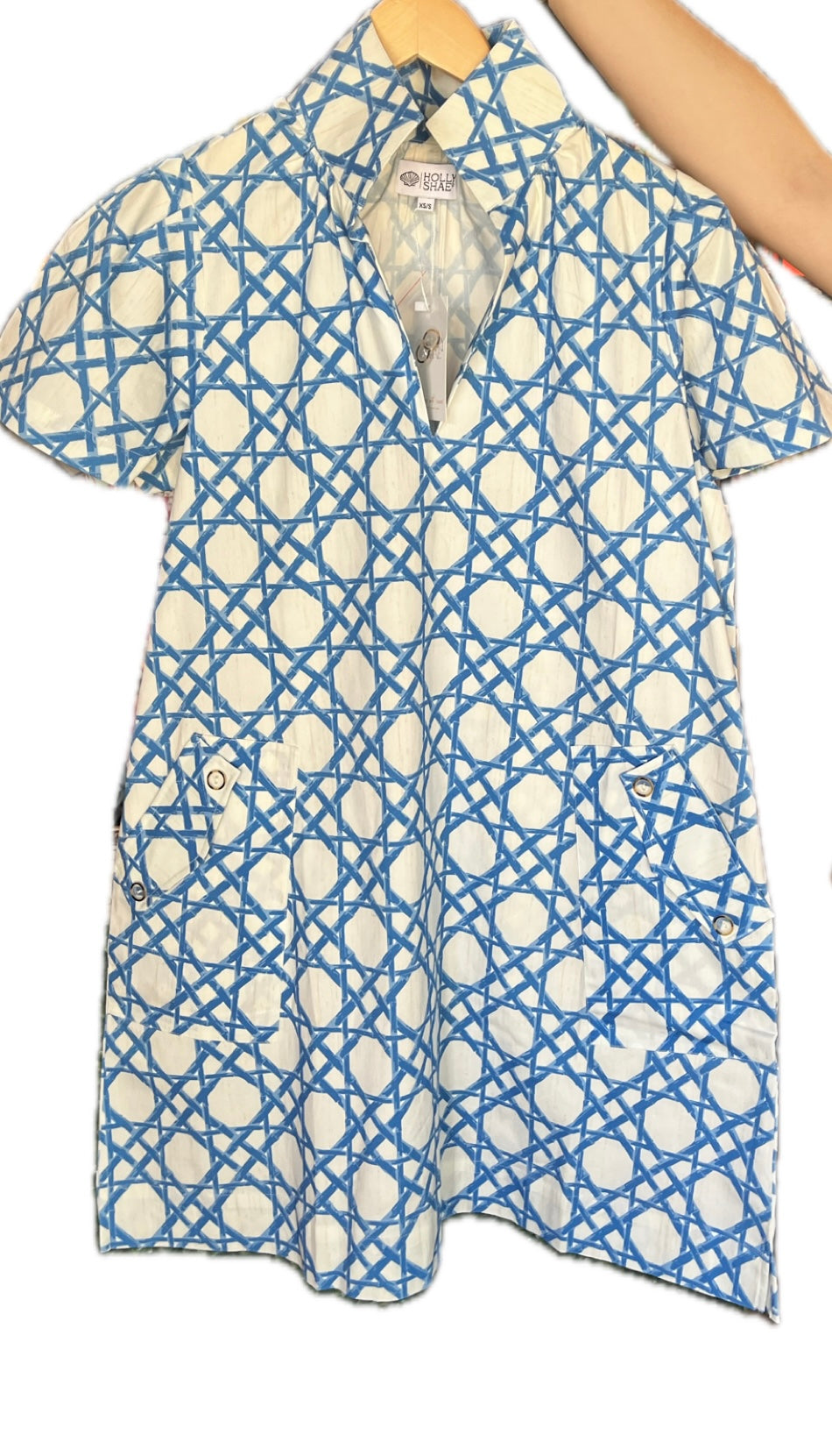 Brooke Dress-Coastal Cane