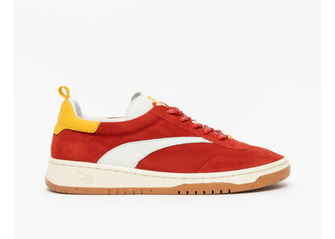 Panama Sneaker-Retro Red