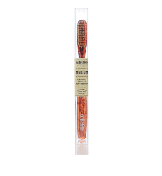 C. O. Bigelow Natural Bristle Tortoise Toothbrush-Medium