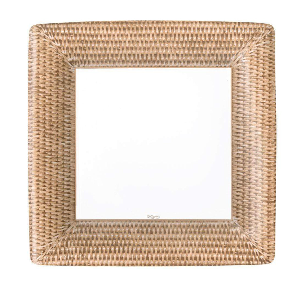 Rattan Paper Dinner plates-Set of 8