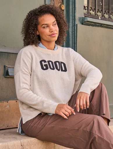 Good Relaxed Sweater - Ecru